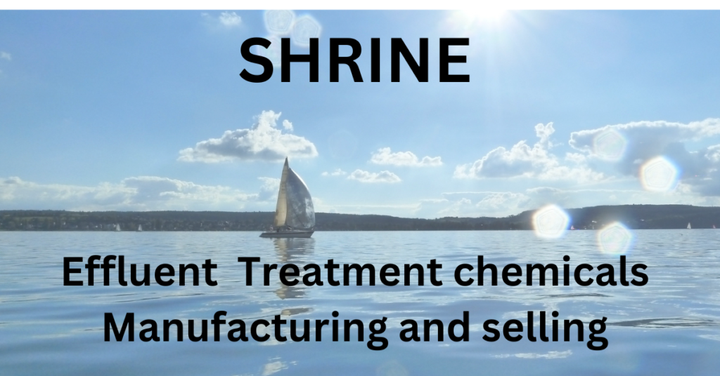 Effluent treatment chemicals manufacturing